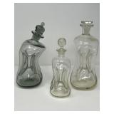 93 VintageHolmegaardKlukKlukDecantersDanishMCMGlassware 93 VintageHolmegaardKlukKlukDecantersDanishMCMGlassware