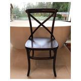 Farmhouse Cross Back Chair