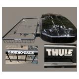 Thule Car Roof Carrier with Rhino-Rack Component