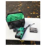 Metabo HPT Cordless 15-Gauge Angled Finish Nailer – Kit