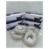 Four GW Security 5MP PoE Bullet Cameras (#2) – New with Cat5 Cables