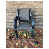 Stackable Mesh All Weather Outdoor Patio Chairs