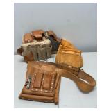 Pair of Leather Tool Belts – McGuire-Nicholas, Klein Tools