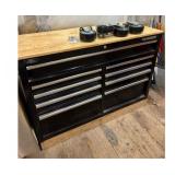 Heavy Duty Husky Toolchest Work Bench - 9 Drawers & Casters