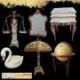 Redondo Revival Ornate Furnishings and Classical Decor Collection