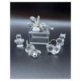 Swarovski Mini Crystal Animal Figurines