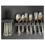 Community Oneida “Kenwood” Stainless Flatware — Five‑Place Setting