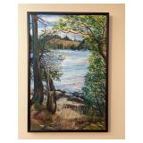 Anne Sheridan Harbor Window 2001 Canvas Painting