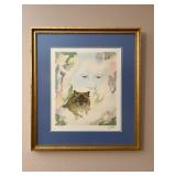"Duoceur" Limited Edition Print by Cecille Chapellier - COA
