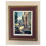 Terrace View I by Hazel Soan #50/485 Framed Print