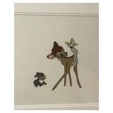 Walt Disney Bambi Limited Edition Serigraph with COA