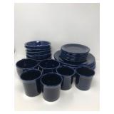 HLC Fiesta Cobalt Blue Dinnerware Set