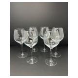 Bormioli Rocco Crystal Wine Glasses - Set of 6