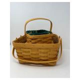 Longaberger Three-Piece Basket Set