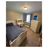 CafeKid White Twin Bedroom Suite with Trundle