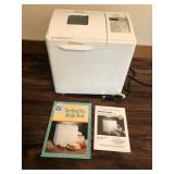 Toastmaster Bread & Butter Maker with Recipe Book & Manual