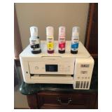 Epson ET-2850 EcoTank Wireless Inkjet Printer with 502 Ink Bottles