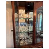Mixed Glass Barware Collection with Ice Bucket