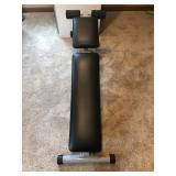 Adjustable Workout Bench with Foam Rollers