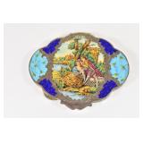 Sterling Silver Enameled 