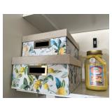 Storage boxes 