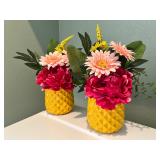 Pineapple flowers 