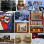Art, Ballys Slot Machine, NASCAR, Vinyl Records, Antiques, MCM Furniture, Stereo Equipment, More