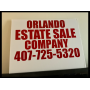 DAVENPORT ESTATE SALE  407-725-5320
