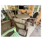 POLY PATIO FURNITURE 
