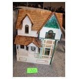 large wood doll house