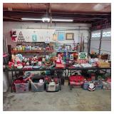 Huge collection of seasonal and holiday decorations and decor