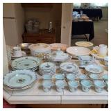 Vintage Adams Calyx ware floral pattern china