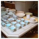 Vintage Adams Calyx ware floral pattern china