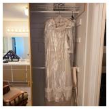 Gorgeous vintage wedding gown with veil