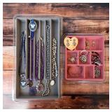 Sterling silver and gemstone necklaces from the Echo of the Dreamer line, Mars and Valentine, and Am