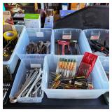 Tools, hammers, chisels, files, wrenches, screwdrivers, and more