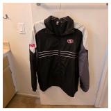 San Francisco 49ers wind jacket