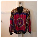 Vintage 1980s St Stefano silk bomber jacket