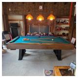 1973 Brunswick Ambassador pool table