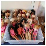 Vintage Barbie dolls