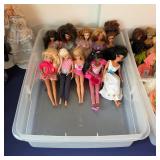 Vintage Barbie dolls