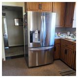 LG 36 inch French door stainless steel refrigerator
