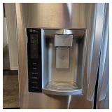 LG 36 inch French door stainless steel refrigerator