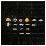 Jewelry, rings, including 14k gold and sterling silver