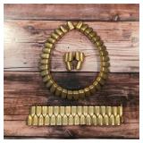 Mignon Faget sterling silver necklace, earrings, and bracelet set