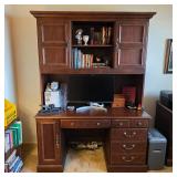 Hooker Furniture executive desk with hutch