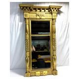 Lot # : 126 - Gold-painted Victorian Giltwood Mirror