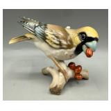 Lot # : 225 - Gunther Granget Hawfinch Bird Hutschenreuther