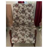 Antique Vintage Platform Rocker Rocking Chair 