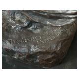 "The Rattlesnake" by Frederic Remington Jumbo Bronze Sculpture